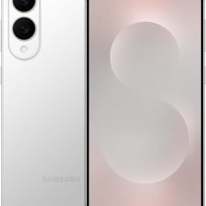 Teléfono Samsung Galaxy S25 Edge, smartphone con IA de 512 GB, Android desbloqueado, video nocturno, procesador rápido, pantalla ProScaler, batería de larga duración, 2025, color plata titanio.