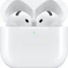 Apple AirPods 4 Auriculares Inalámbricos, Audífonos Bluetooth, con Cancelación Activa de Ruido, Audio Adaptativo, Modo Transparencia, Audio Espacial Personalizado, Estuche de Carga USB-C, Carga Inalámbrica, Chip H2